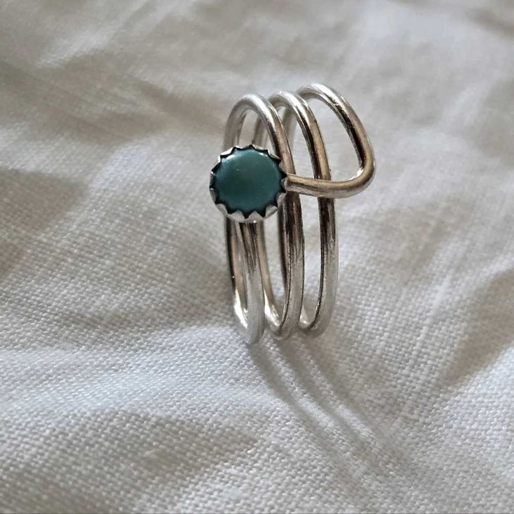 925 Sterling Turquoise Ring